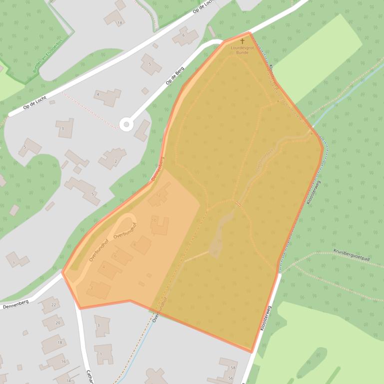 Kaart van postcodegebied 6241EH.