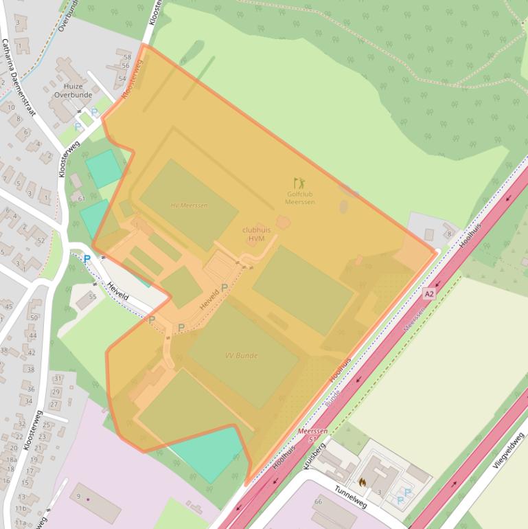 Kaart van postcodegebied 6241EK.