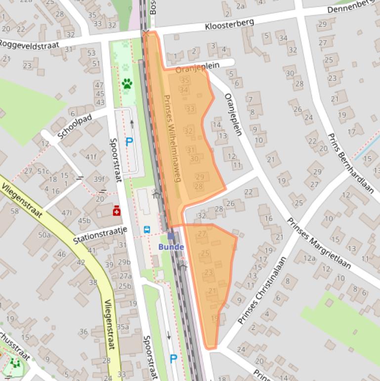 Kaart van postcodegebied 6241EV.