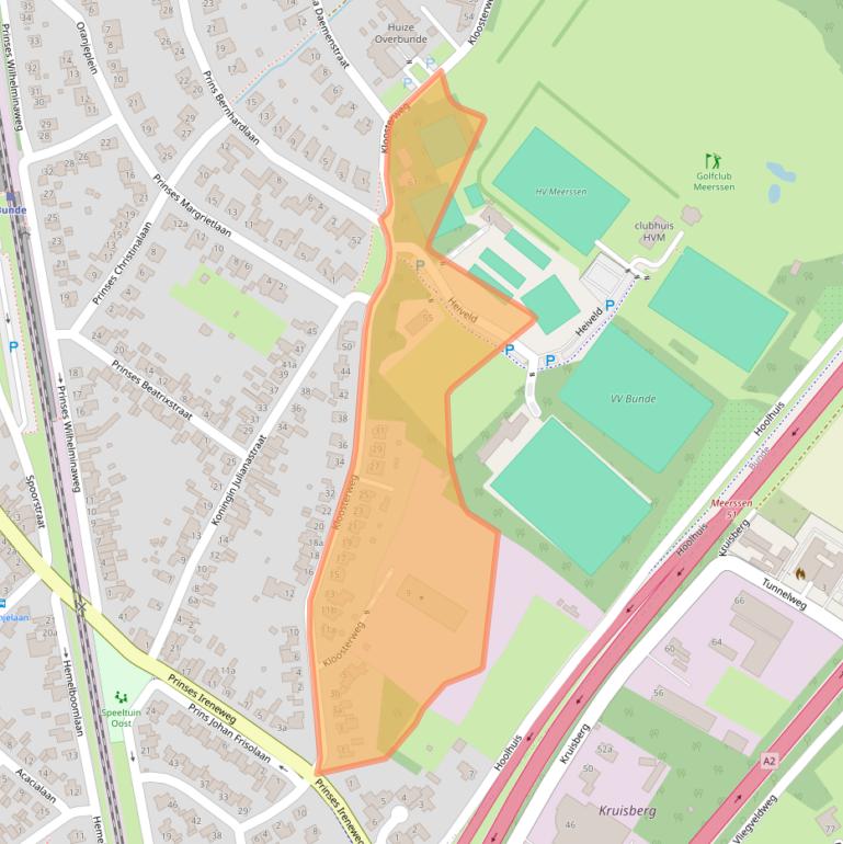 Kaart van postcodegebied 6241GA.