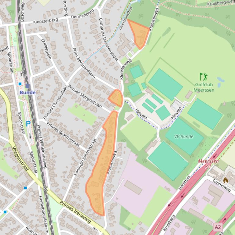 Kaart van postcodegebied 6241GB.