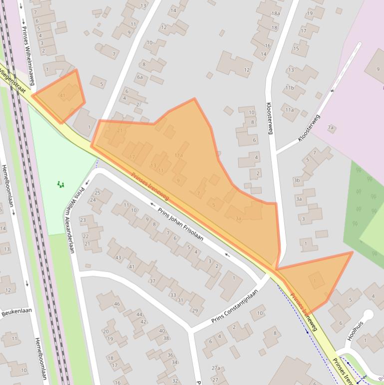 Kaart van postcodegebied 6241GD.