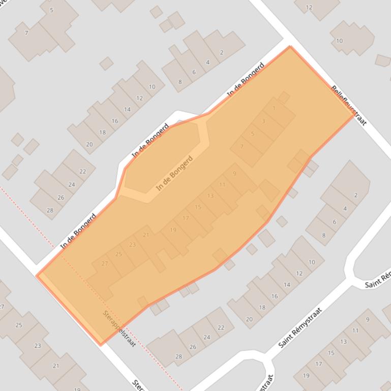 Kaart van postcodegebied 6241JE.