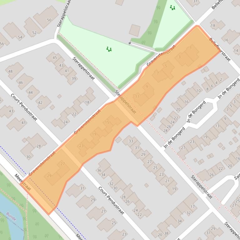 Kaart van postcodegebied 6241JH.