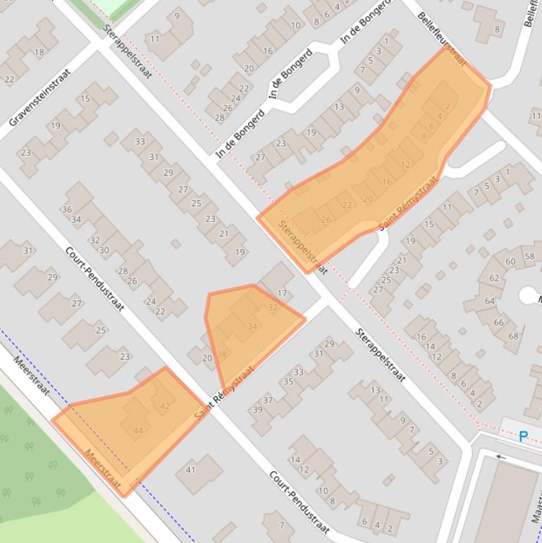 Kaart van postcodegebied 6241JN.