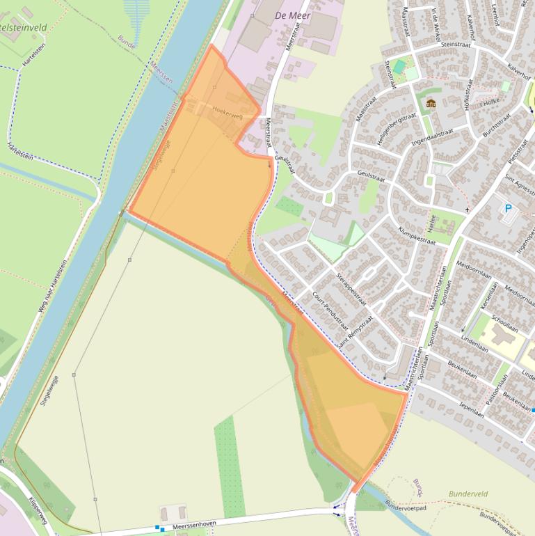 Kaart van postcodegebied 6241NG.