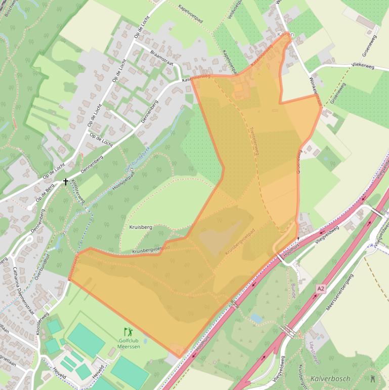 Kaart van postcodegebied 6241NL.