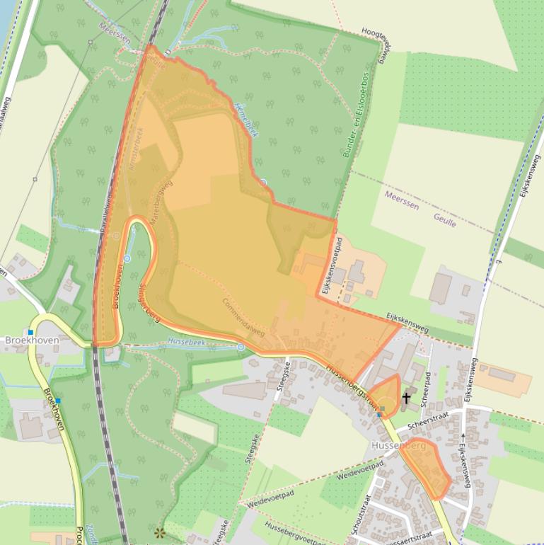 Kaart van postcodegebied 6243AG.