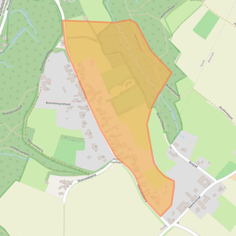 Kaart van postcodegebied 6243AX.