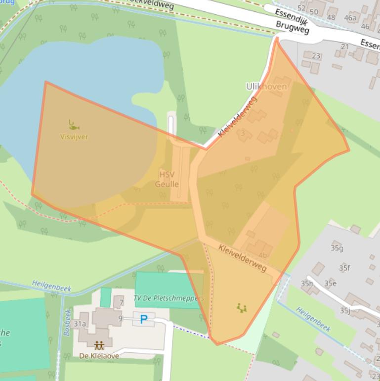 Kaart van postcodegebied 6243CD.