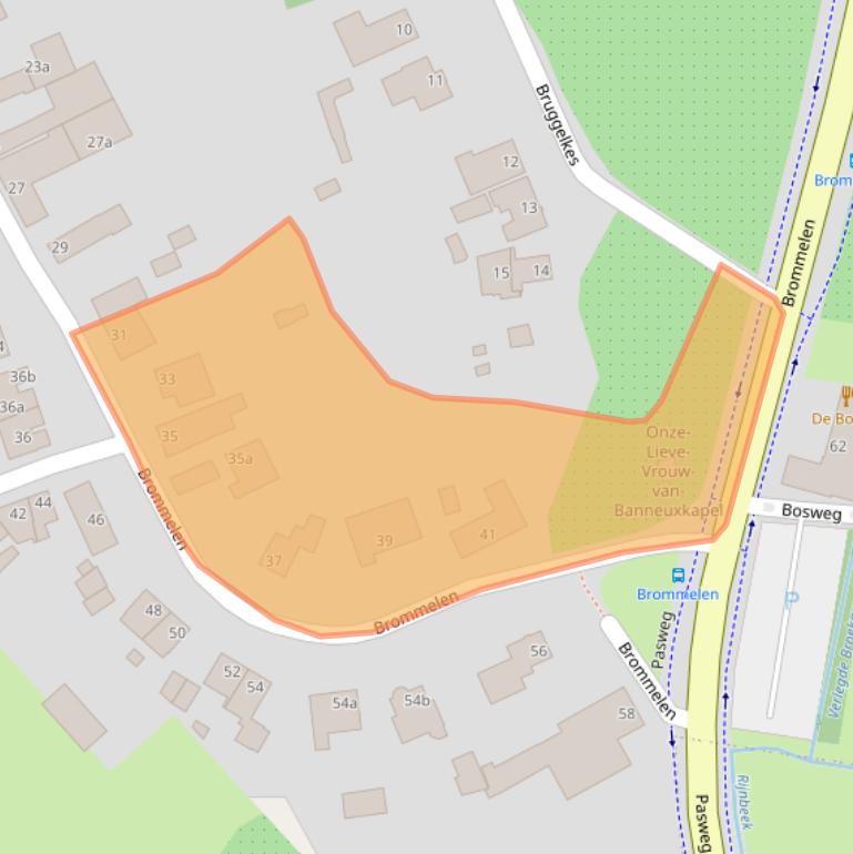 Kaart van postcodegebied 6243CN.