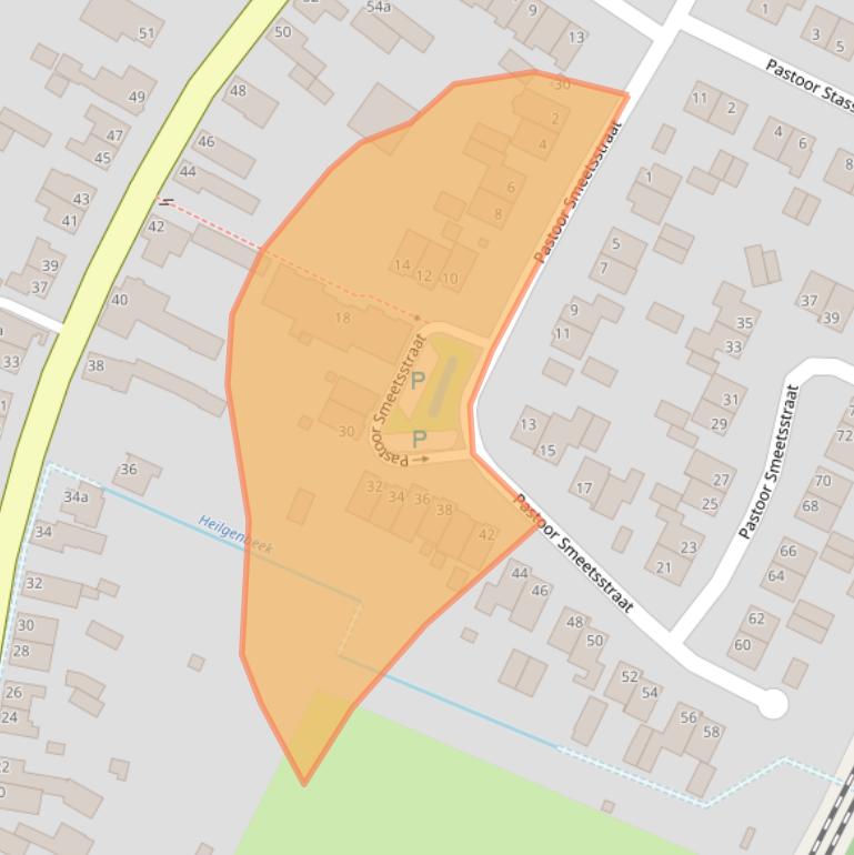 Kaart van postcodegebied 6243CS.