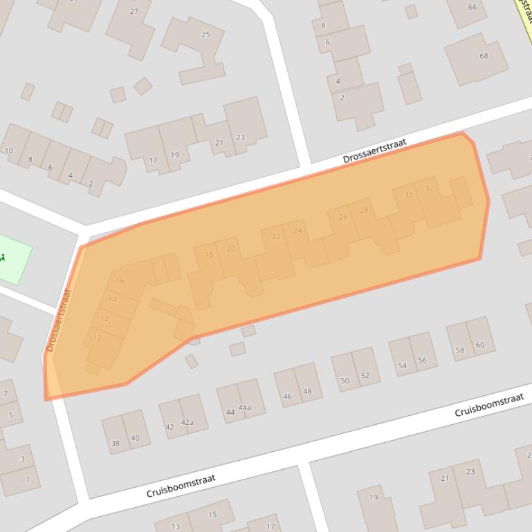 Kaart van postcodegebied 6243DA.