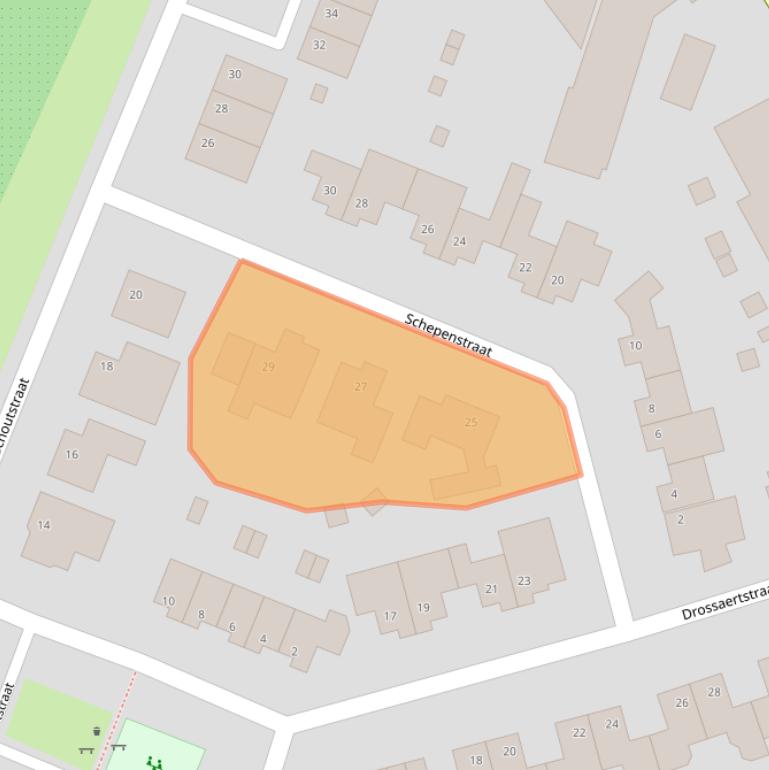 Kaart van postcodegebied 6243DD.