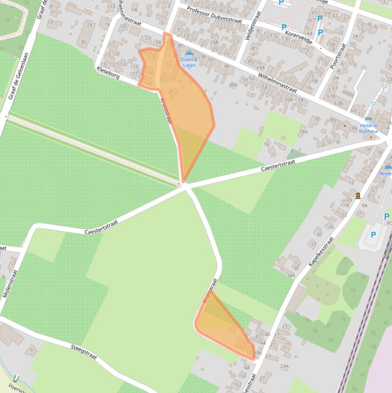 Kaart van postcodegebied 6245AL.