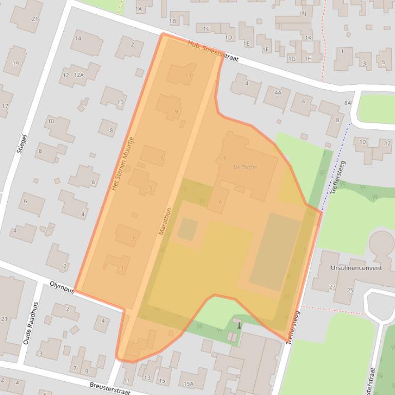 Kaart van postcodegebied 6245EZ.