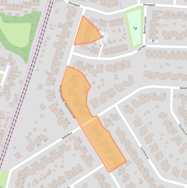 Kaart van postcodegebied 6245HD.