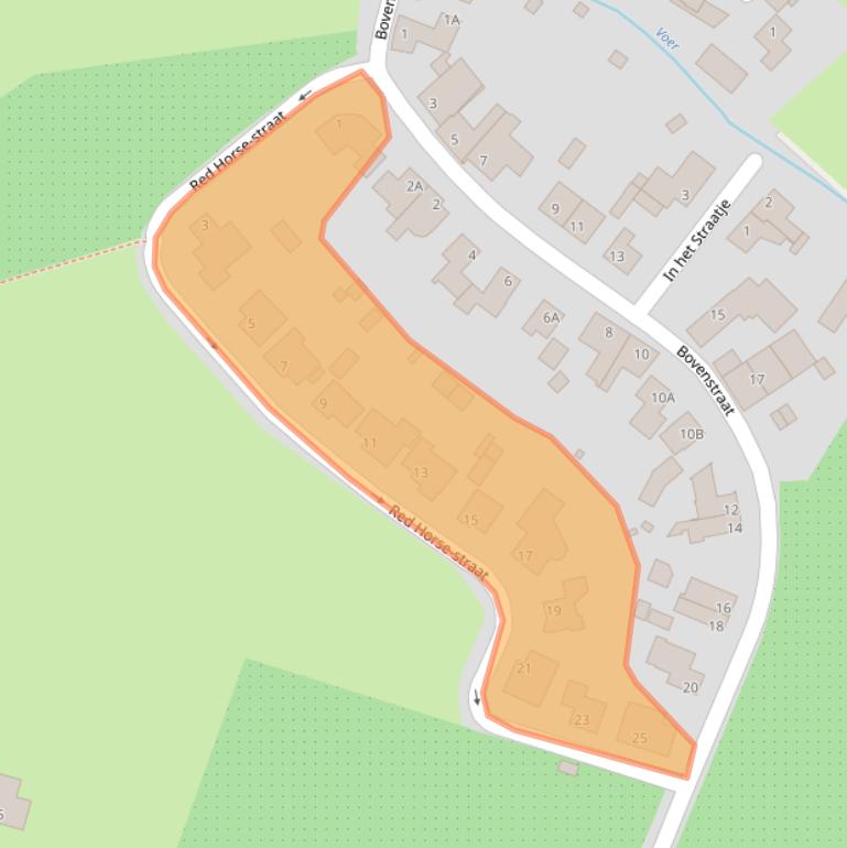 Kaart van postcodegebied 6245KE.