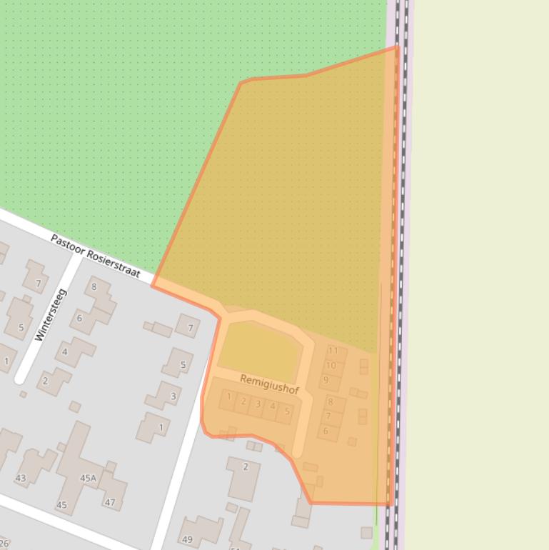 Kaart van postcodegebied 6245MG.