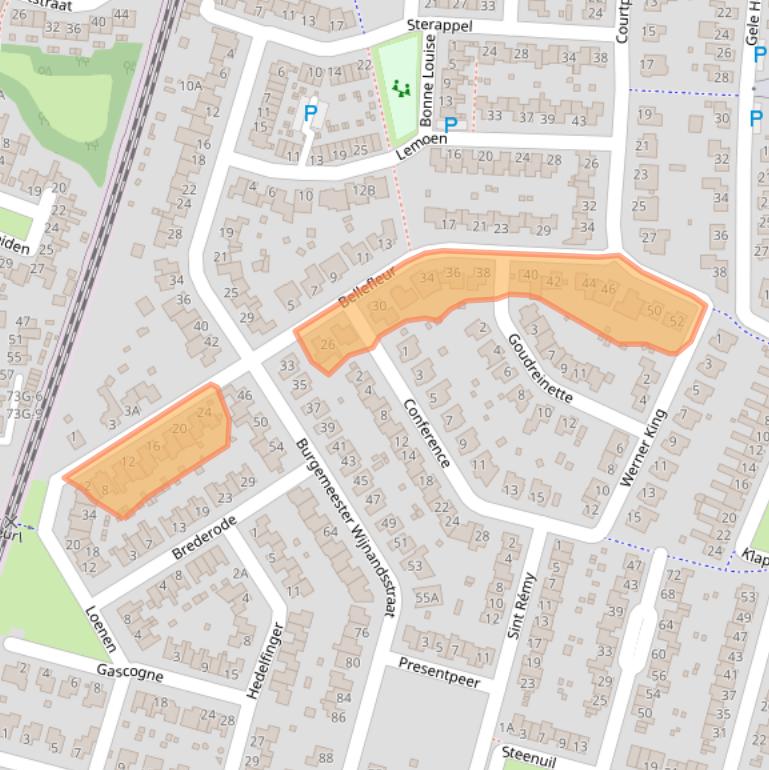 Kaart van postcodegebied 6245PK.
