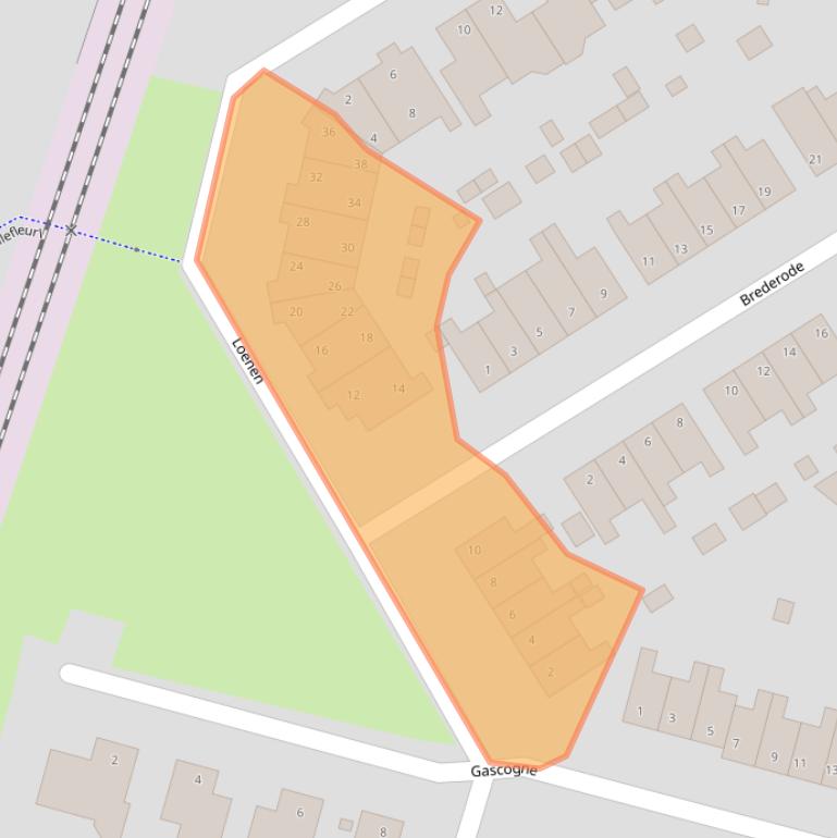 Kaart van postcodegebied 6245PL.