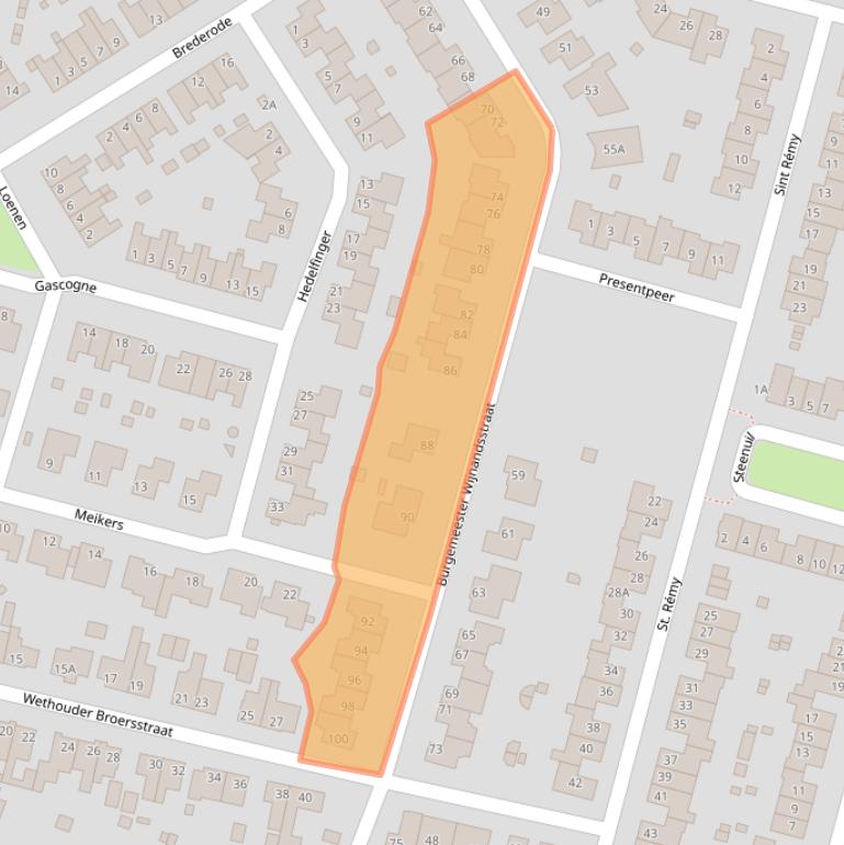 Kaart van postcodegebied 6245PV.