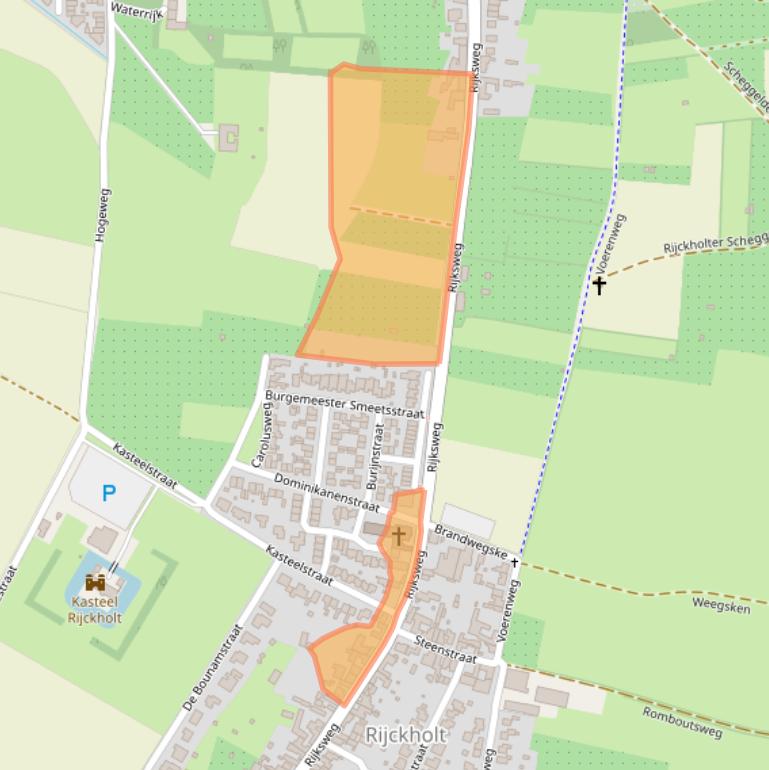 Kaart van postcodegebied 6247AN.