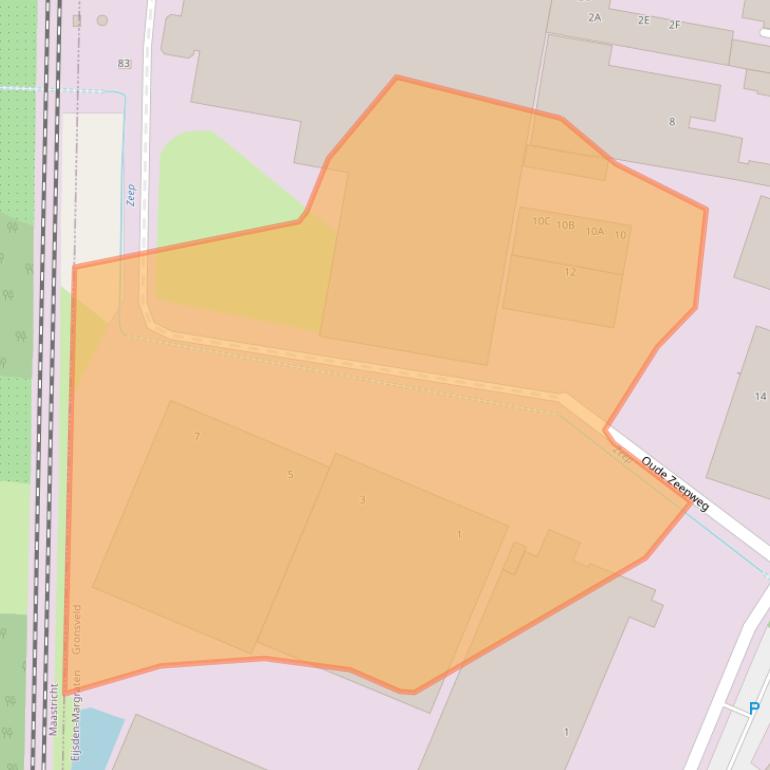 Kaart van postcodegebied 6247BM.