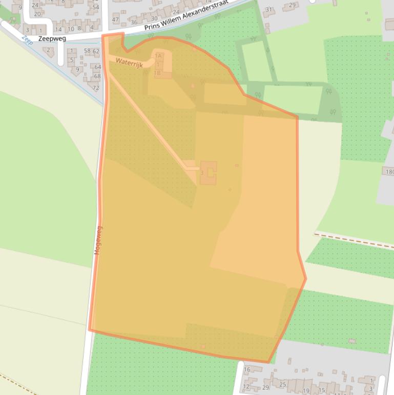 Kaart van postcodegebied 6247CL.