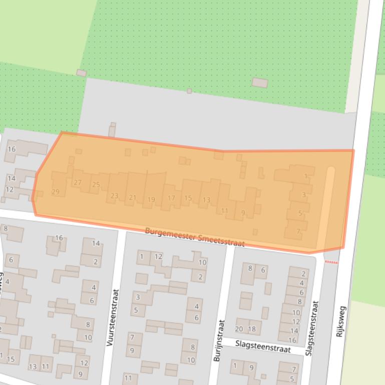 Kaart van postcodegebied 6247CN.