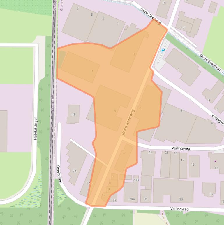 Kaart van postcodegebied 6247ER.