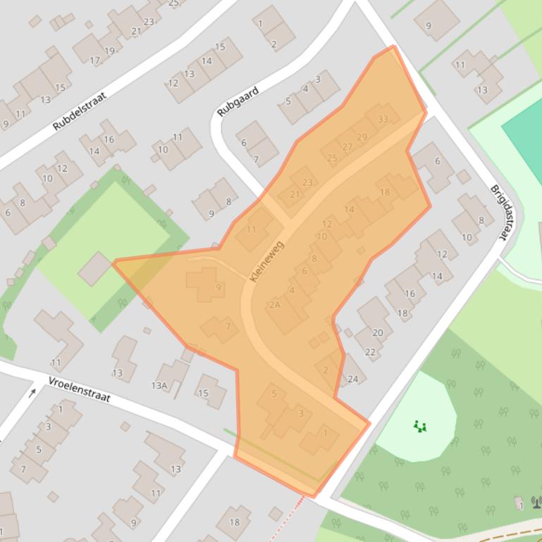 Kaart van postcodegebied 6255AX.