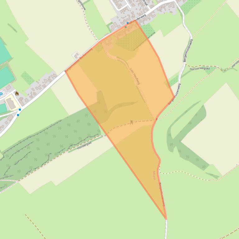 Kaart van postcodegebied 6262NE.