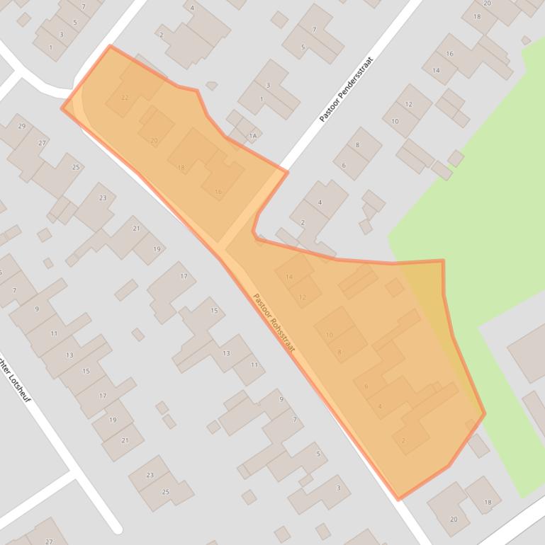 Kaart van postcodegebied 6262NK.