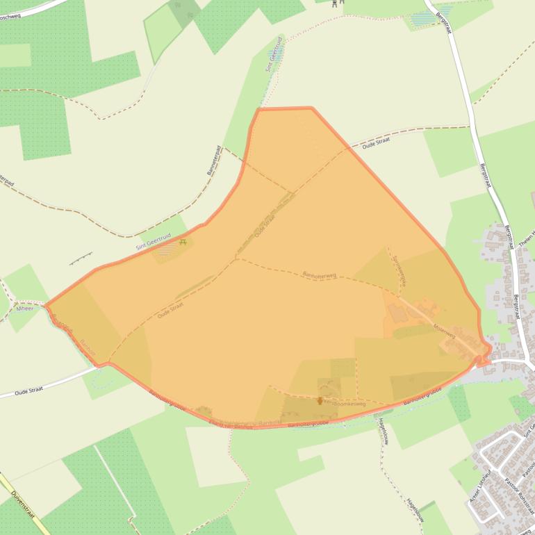 Kaart van postcodegebied 6262NR.