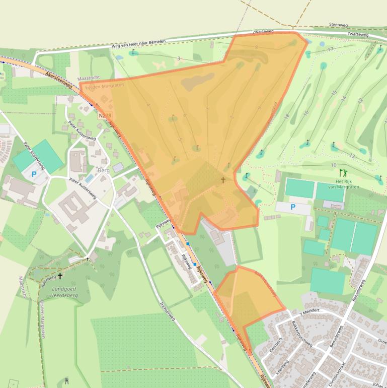 Kaart van postcodegebied 6267AC.