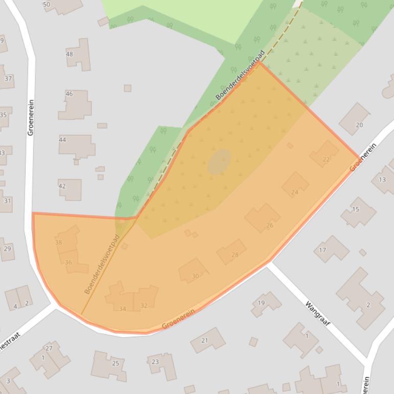 Kaart van postcodegebied 6267BM.