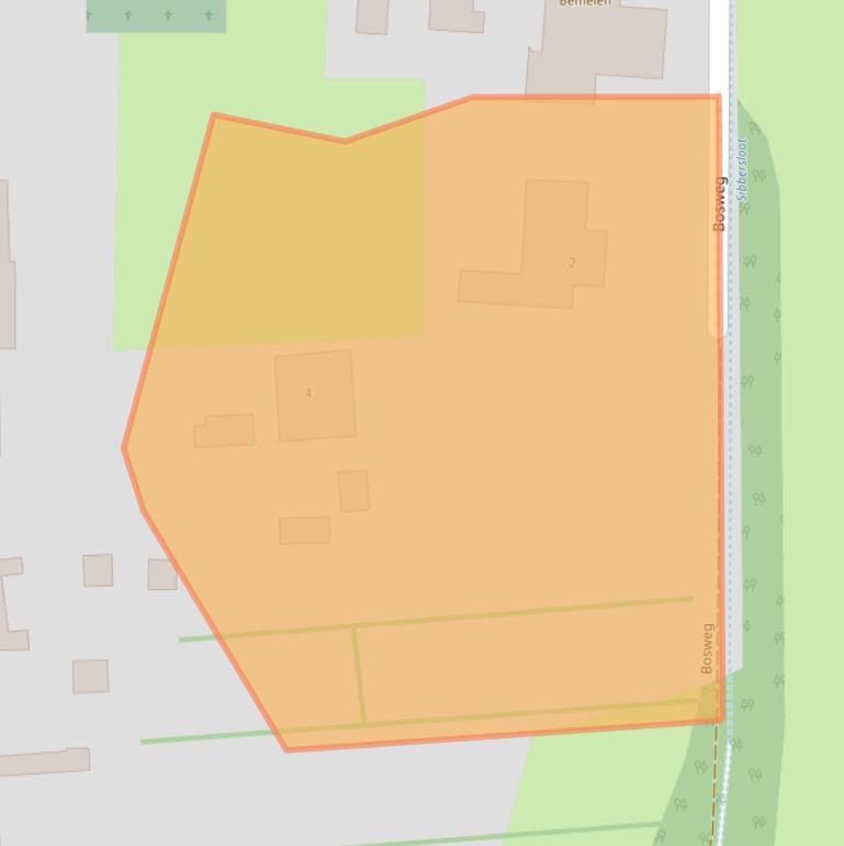Kaart van postcodegebied 6268NH.