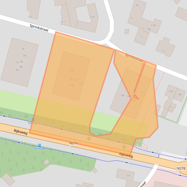 Kaart van postcodegebied 6269AS.