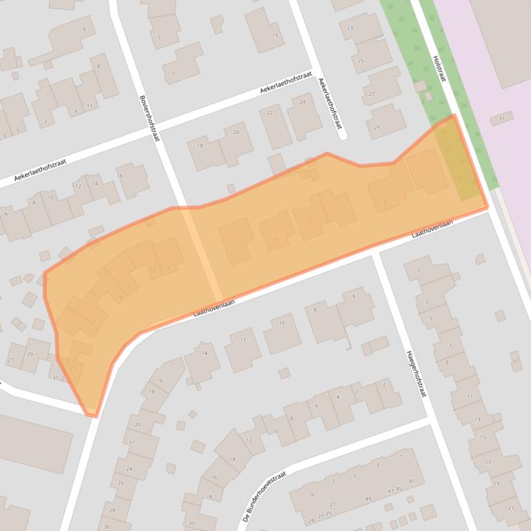 Kaart van postcodegebied 6269DH.