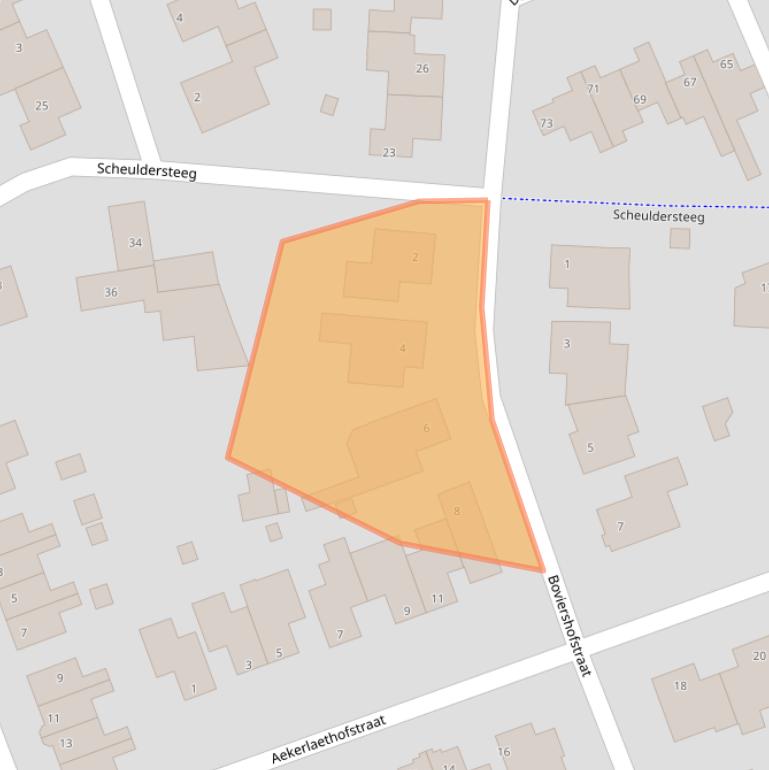 Kaart van postcodegebied 6269DL.