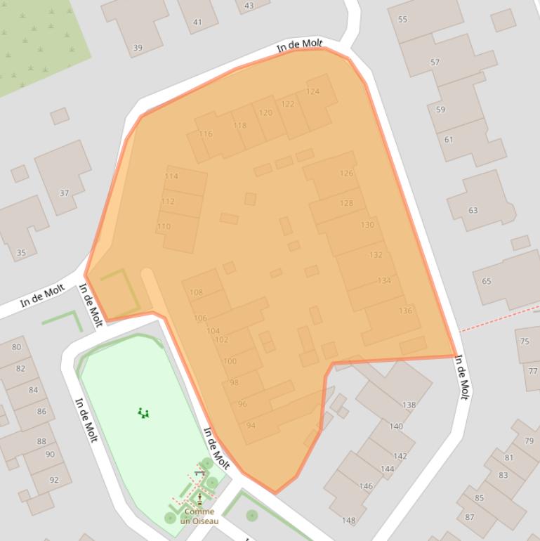 Kaart van postcodegebied 6269EJ.