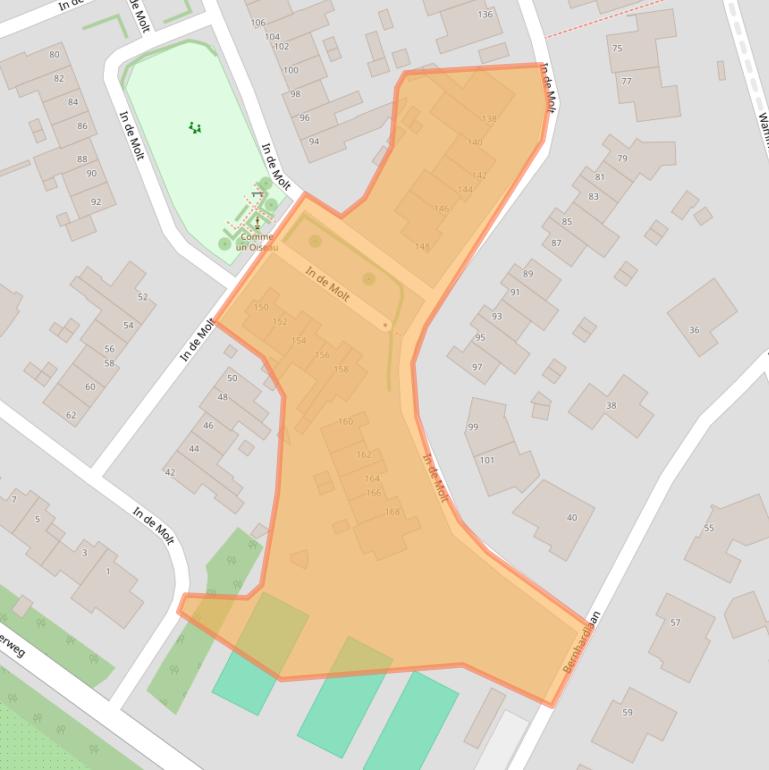 Kaart van postcodegebied 6269EK.