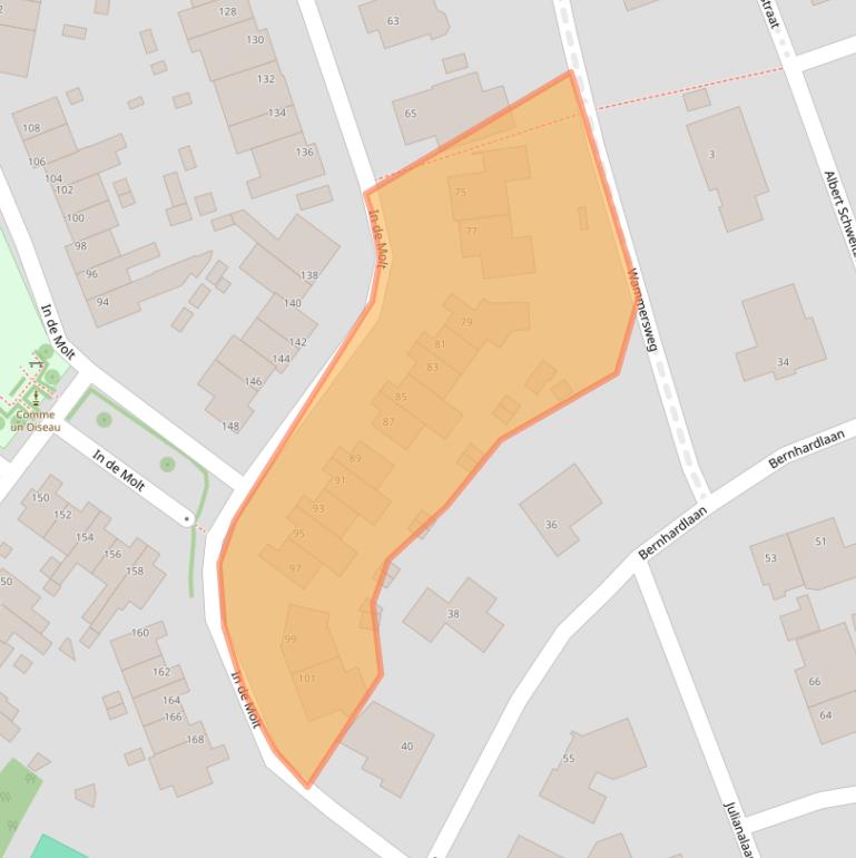 Kaart van postcodegebied 6269EM.