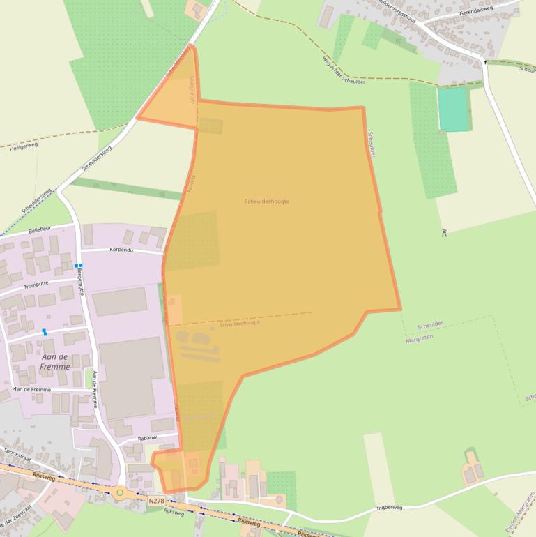 Kaart van postcodegebied 6269NJ.