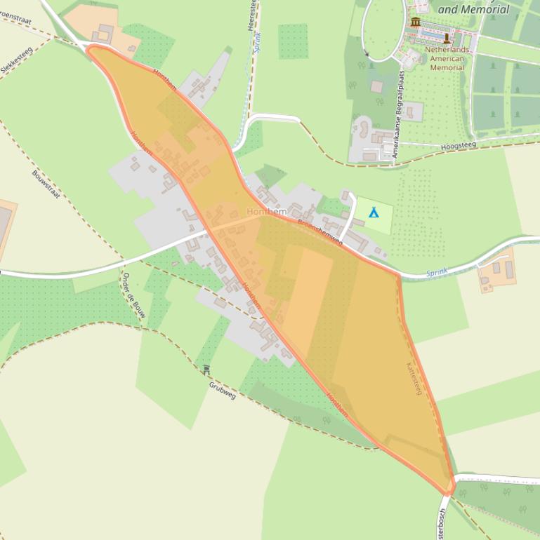 Kaart van postcodegebied 6269NR.