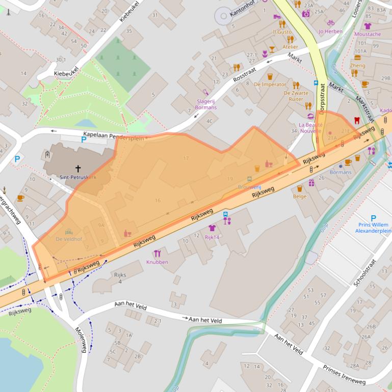 Kaart van postcodegebied 6271AB.