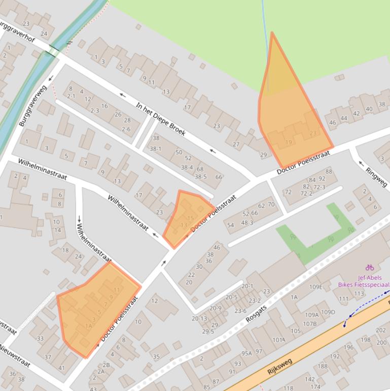 Kaart van postcodegebied 6271AN.