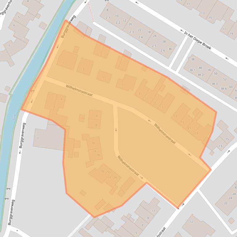 Kaart van postcodegebied 6271AV.