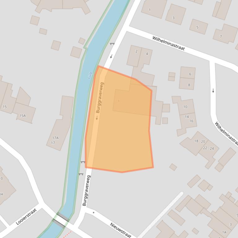 Kaart van postcodegebied 6271AW.